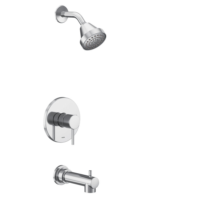 Robinet de baignoire et douche Align, Chrome