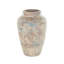 Vase beige décoratif en céramique Prabhas
