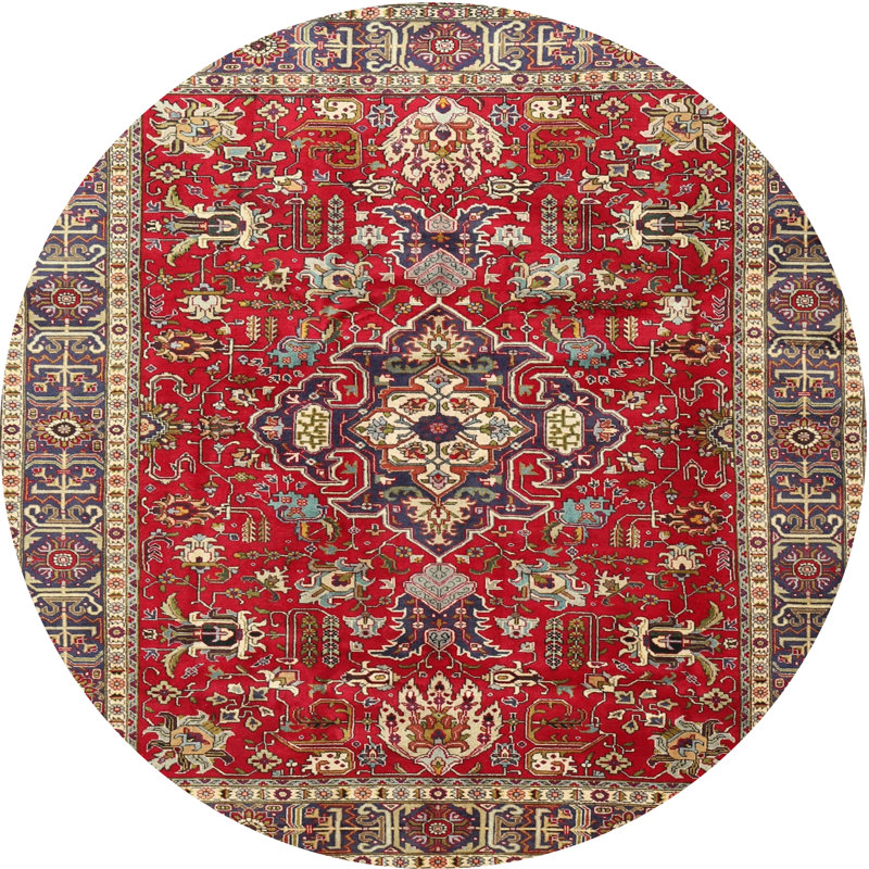 Oriental Indoor Rug, Round 7'