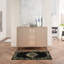 Tapis noir / crème Burnie-1661058072