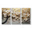 «Dreaming White and Gold Cherry Blossom Branch I», ensemble d'art mural cerisier en fleurs-107201378-107201385