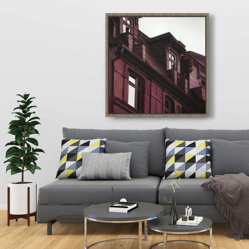 Architectural Building - Hyperrealist Canvas for Home Decor