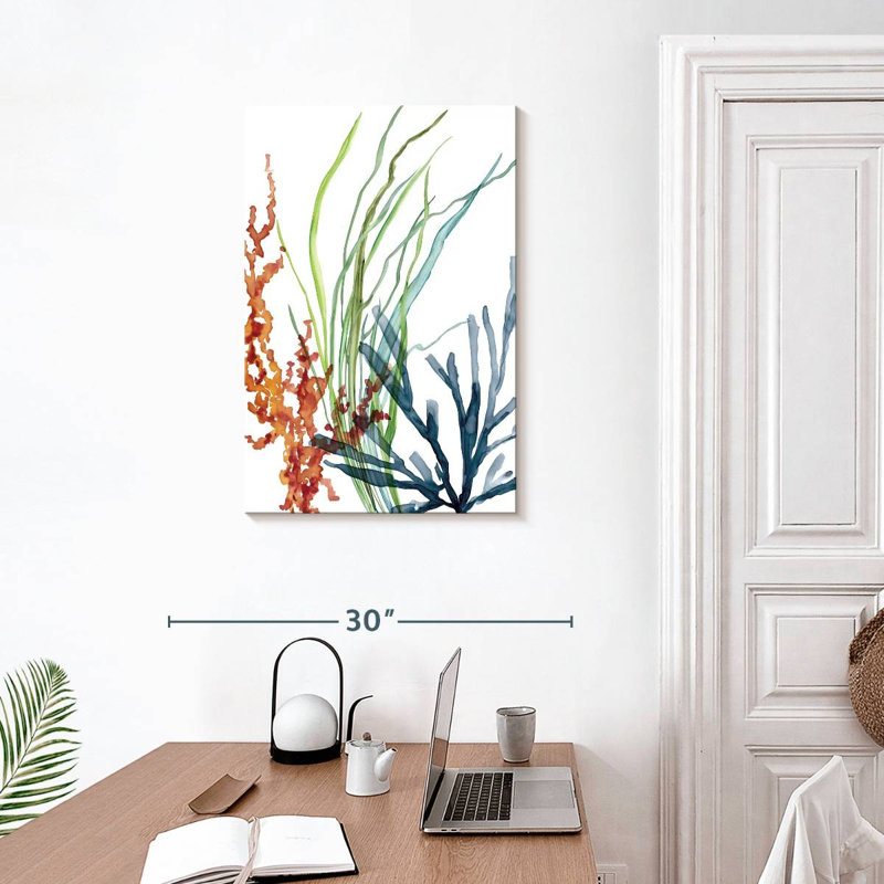 Brampt Ocean Garden I, 30" H x 20" W