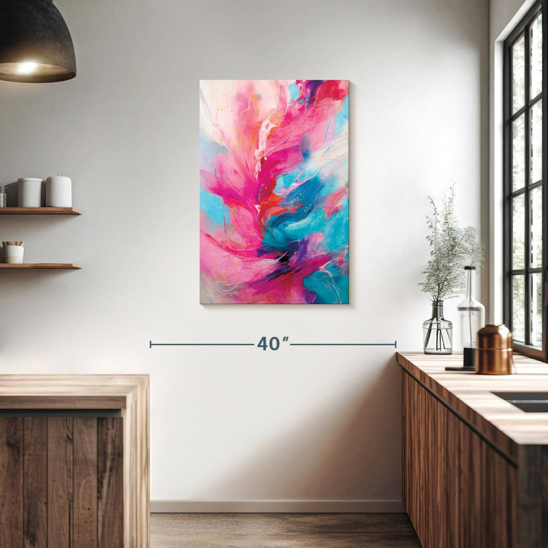 Avery Abstract Color Surge, 36" H x 24" W