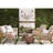 Brunswick Teak Patio Chair with Cushions-301533815-357870442
