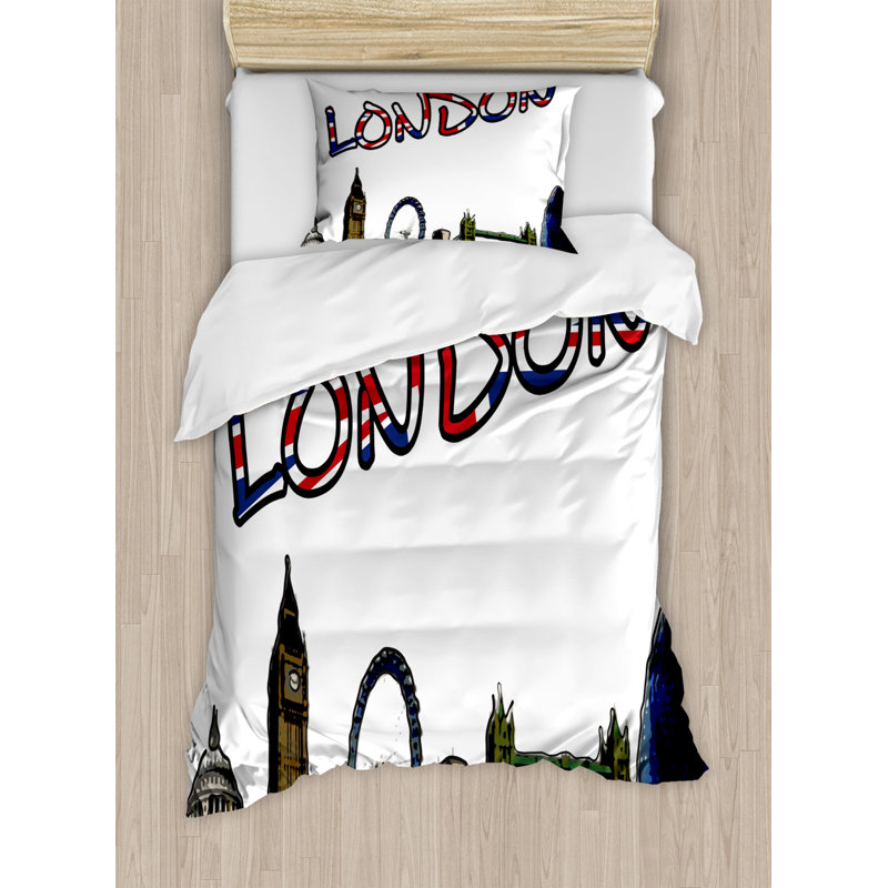 Eclectic Polyester Duvet Cover