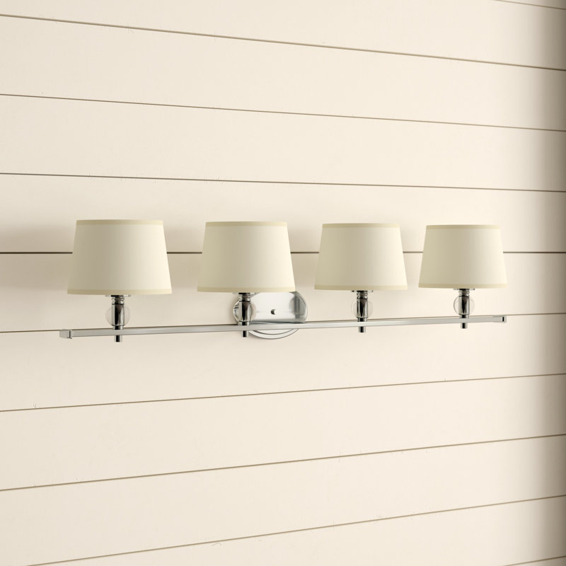 Simran 4 - Light Dimmable Vanity Light, Polished Nickel