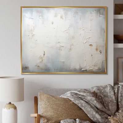 Toile abstraite abstraite, horizon, art mural minimalisme