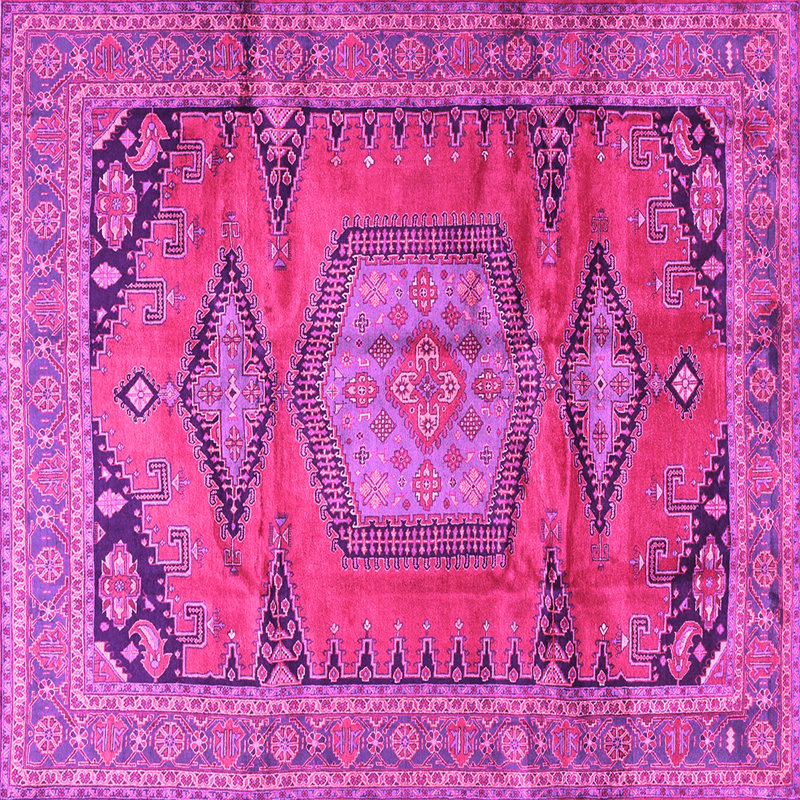 Oriental Indoor Rug, Square 6'