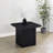 Exeter Black Square End Table (Only Including Table)