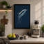Leaping Dolphin Coastal - Wrapped Canvas-1324272997-1324272996