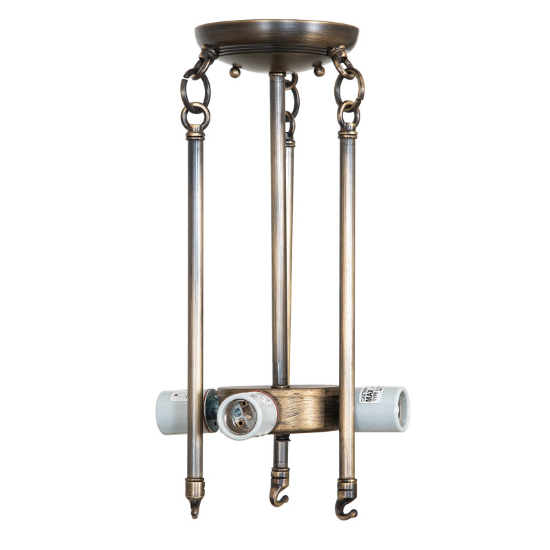 4 - Light Semi Flush Mount