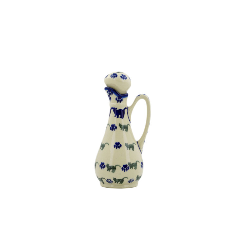 1 5oz. Ceramic Single Oil / Vinegar Cruet