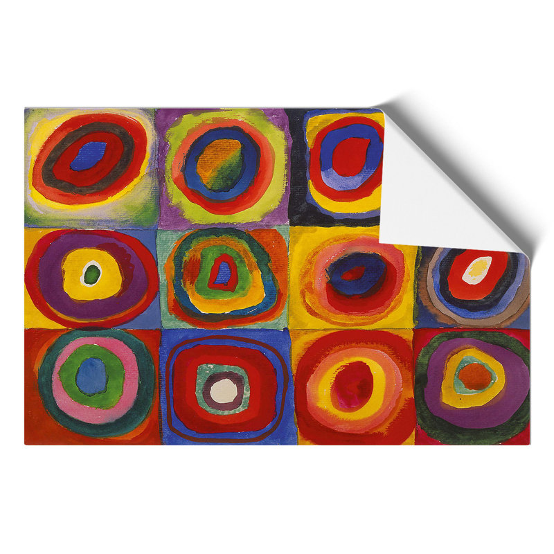 Farbstudie by Wassily Kandinsky - Frameless Print, 21cm H x 30cm W x 0.1cm D