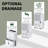 Shinco 150 Pints per Day Console Dehumidifier for Rooms up to 7000 Sq. Ft.(95°F, 90% RH),with Wifi&Pump