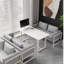 Banc double simple de style européen