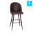 Alita Upholstered Counter Stool with Metal Frame-88697063-88697064