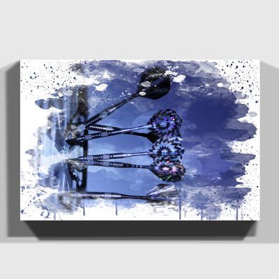 Darts and Dartboard - Wall Art