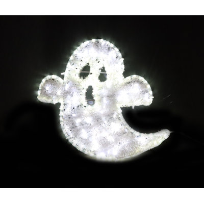 Figurine lumineuse à motif fantôme