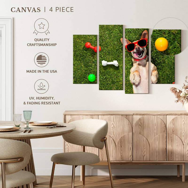 Ketti terrier chihuahua amusant, H 48 po x l 75 po