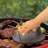 Commercial Chef 7" Cast Iron Round Grill Press with Wood Handle