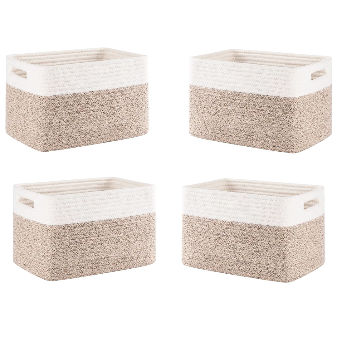 Rosecliff Heights Fabric General Basket Rosecliff Heights