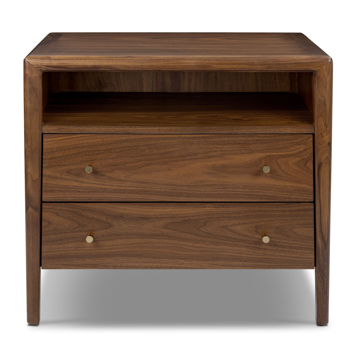 Marla American Walnut Nightstand