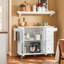Rawson 120cm W Kitchen Island and with Locking Wheels