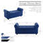 Banc de rangement rembourré en tissu Ammarie-88075908