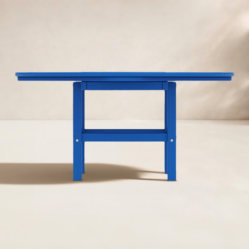 Table de conversation ronde POLYWOOD 37 po, Bleu pacifique
