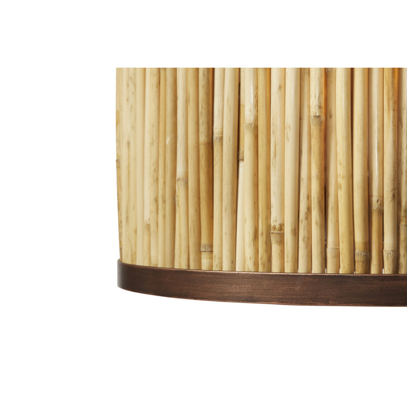 Lustre tambour 3 lumières Ajara
