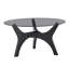 Table basse en verre de 31,5 pouces