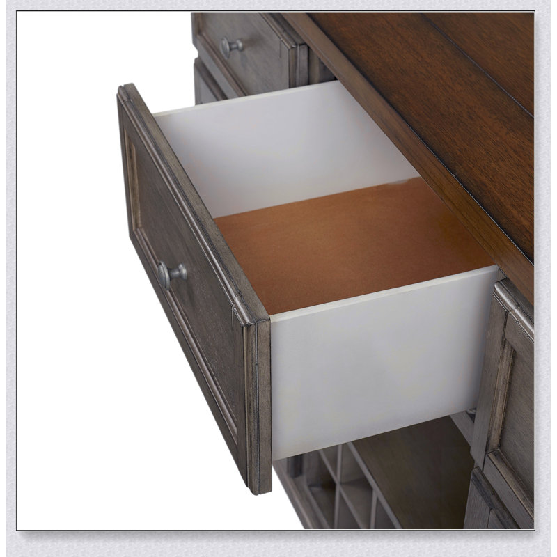 Rustic Two Tone Sever W/ Powerpack