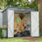 6 X 4 Ft Outdoor Storage Shed, All Weather Tool Shed For Garden, Backyard, Lawn, Black-119305648-122510064