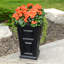Pot à fleurs en résine Siriana-49415024