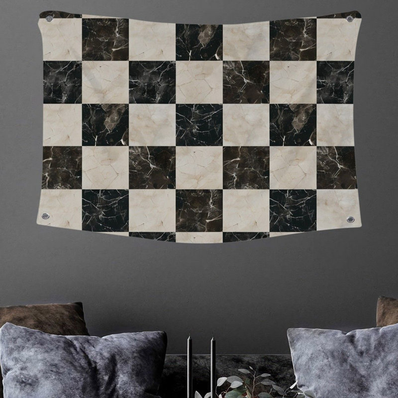 Tapisserie en microfibre, H 50 po x l 60 po