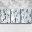 Sea Silk I, ensemble de 3 toiles encadrées sur toile-97710732-97710731