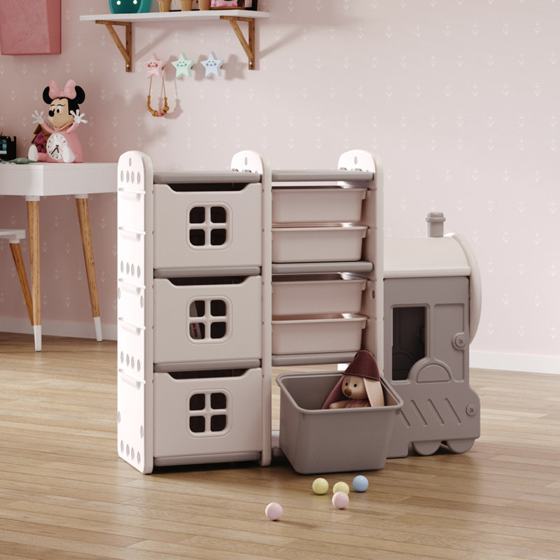 Iuli Zoomie Kids Toy Organiser with Bins