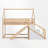 Balmers Kids Twin Over Twin Bunk Bed-2118093434