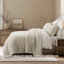 Ensemble de courtepointe 100% coton gaufré Stonewashed-119236246-119236245