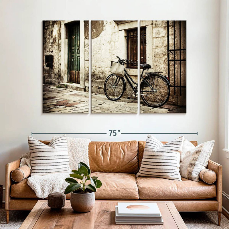 Mehar Bicycle Delivery, 42" H x 65" W