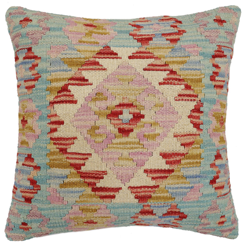 Housse et insert de coussin carré 100% laine
