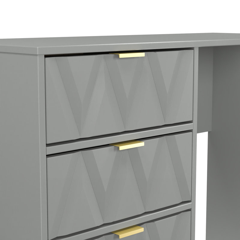 Bidzina Dressing Table, Dusk Grey