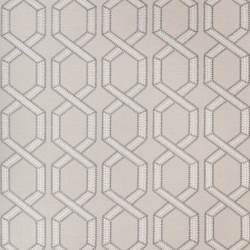 Kravet Basics - 37164-416, White/Gray/Taupe