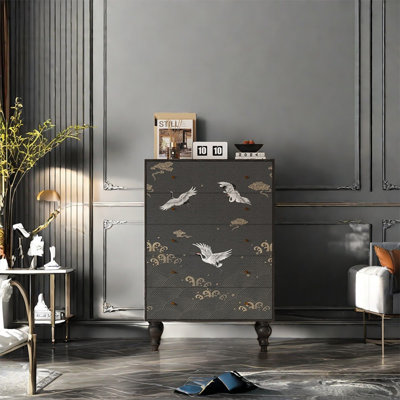 Armoire de rangement en noyer Timeless
