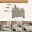 2 Seater Fabric Sofa