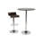 Mix Pub Modern Bar Table – Contemporary Bar-Height Table in Wood Finish - Pub Table - Wood Bar Table - Espresso Brown Wood Veneer -923707950