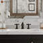 Robinet pour salle de bain à poignée large 2 poignées-91082640