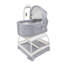 Sweetli Nurture Bassinet - Denim Melange-61771769