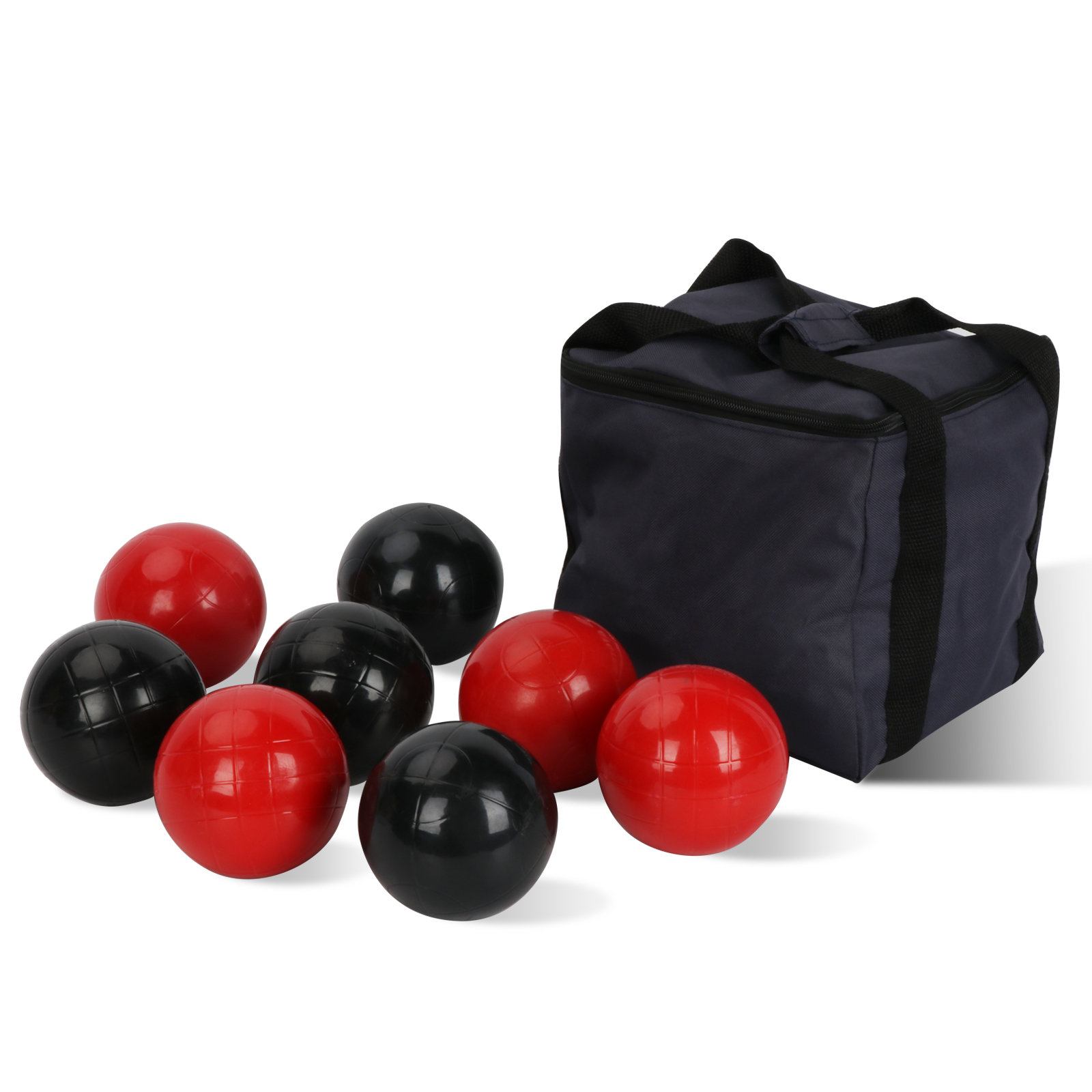 Lot de boules de pétanque vintage chromées LoGiX pétanque avec étui en bois
